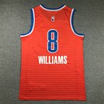 NBA 8 Williams OKC Thunder 24-25 statement Maillot orange brodé